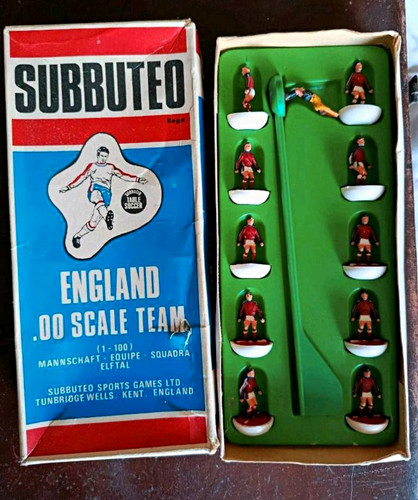 Subbuteo england pista kit - england, 2°/pista