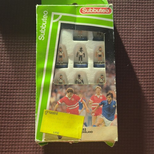 Subbuteo 653 england squadra - subbuteo,