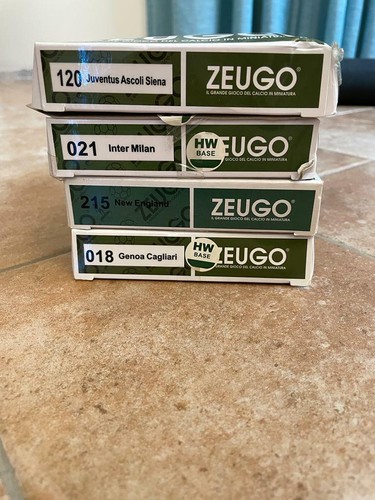 Zeugo subbuteo squadre - zeugo-,